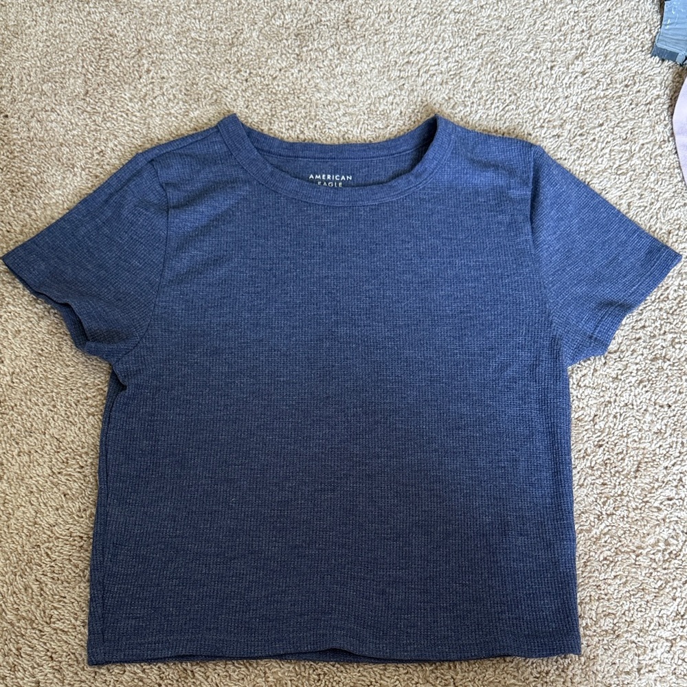 American Apparel Navy Tee